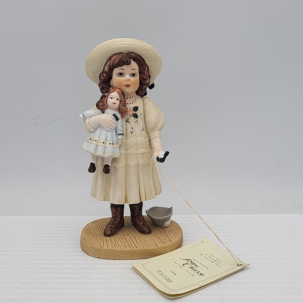 Jan Hagara Emily Limited Edition 1982 Porcelain Figurine Royal Orleans 5"